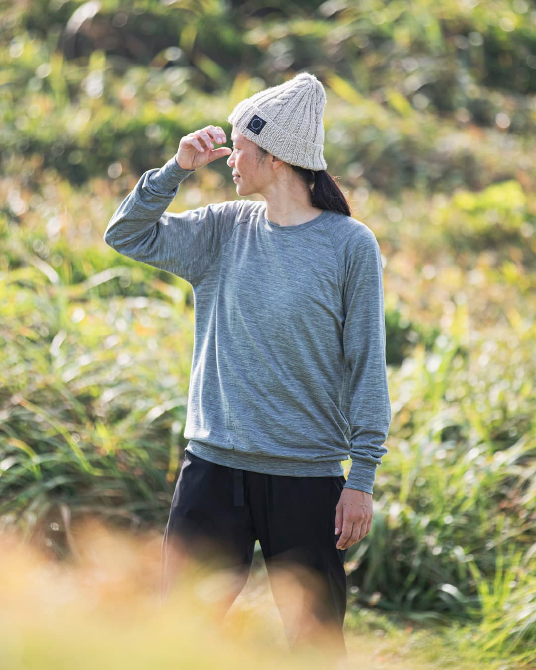 100% Merino Pullover | Yamatomichi U.L. HIKE & BACKPACKING