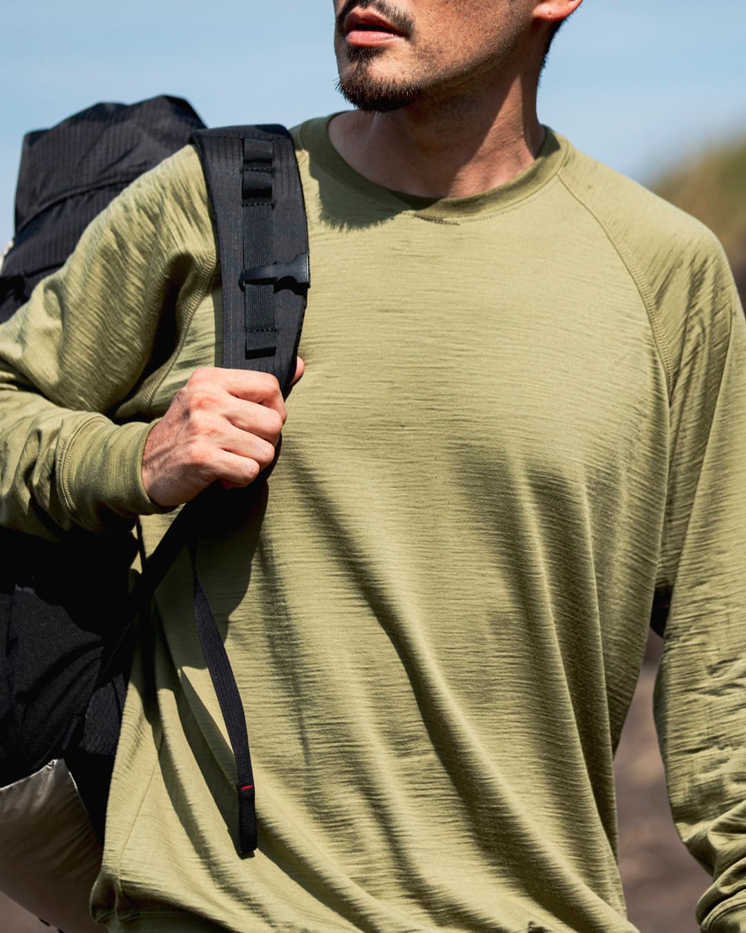 100% Merino Pullover | Yamatomichi U.L. HIKE & BACKPACKING