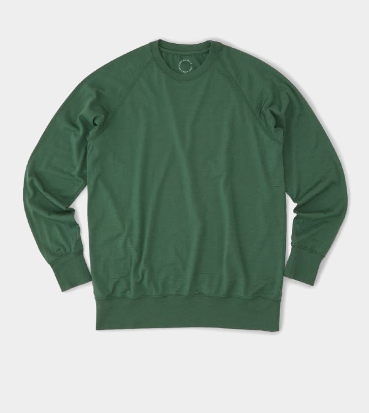 100% Merino Pullover | 山と道 U.L. HIKE & BACKPACKING