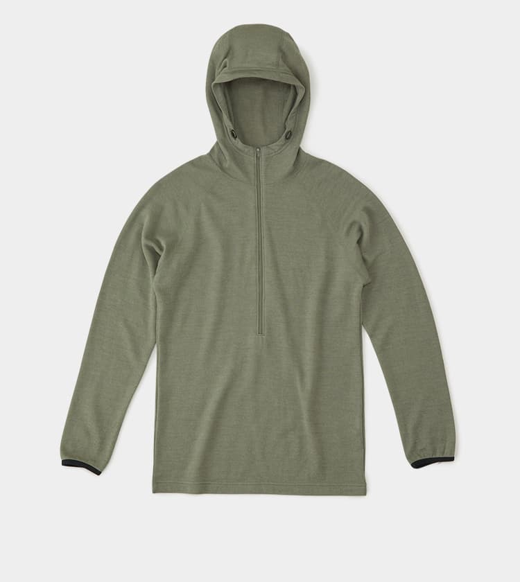 DF Mesh Merino Hoody | 山と道 U.L. HIKE & BACKPACKING