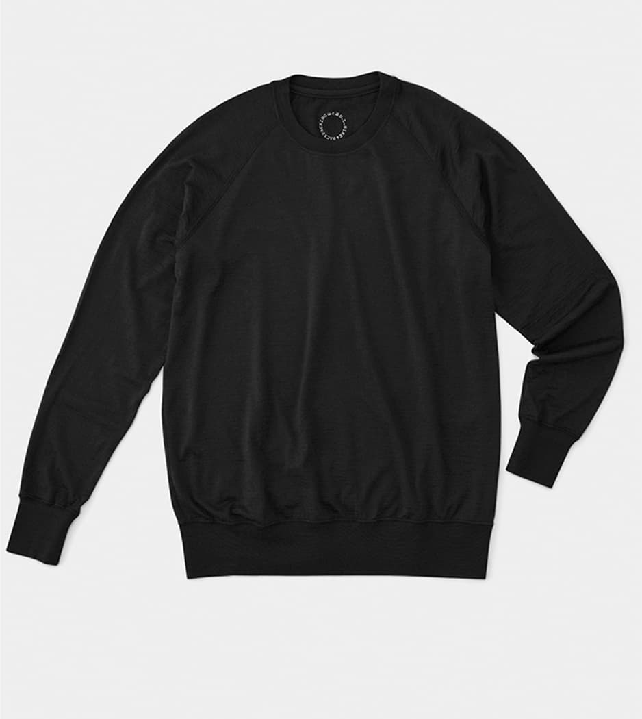 100% Merino Pullover | 山と道 U.L. HIKE & BACKPACKING