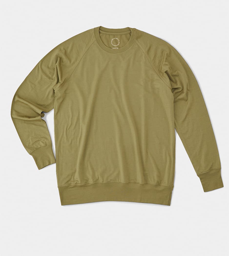 100% Merino Pullover | 山と道 U.L. HIKE & BACKPACKING