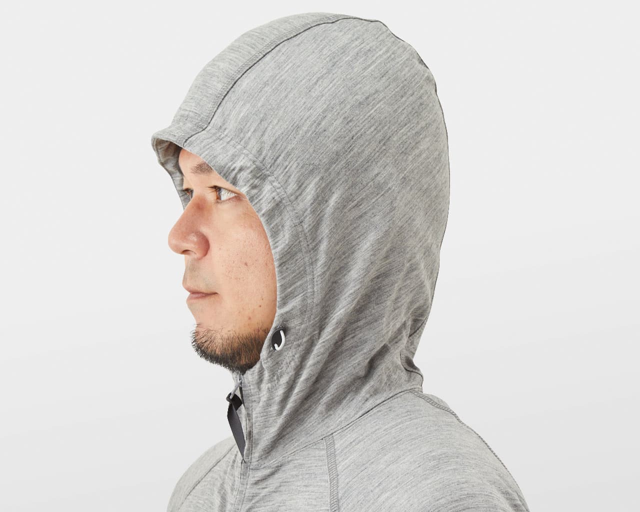 100% Merino Zip Hoody | 山と道 U.L. HIKE & BACKPACKING