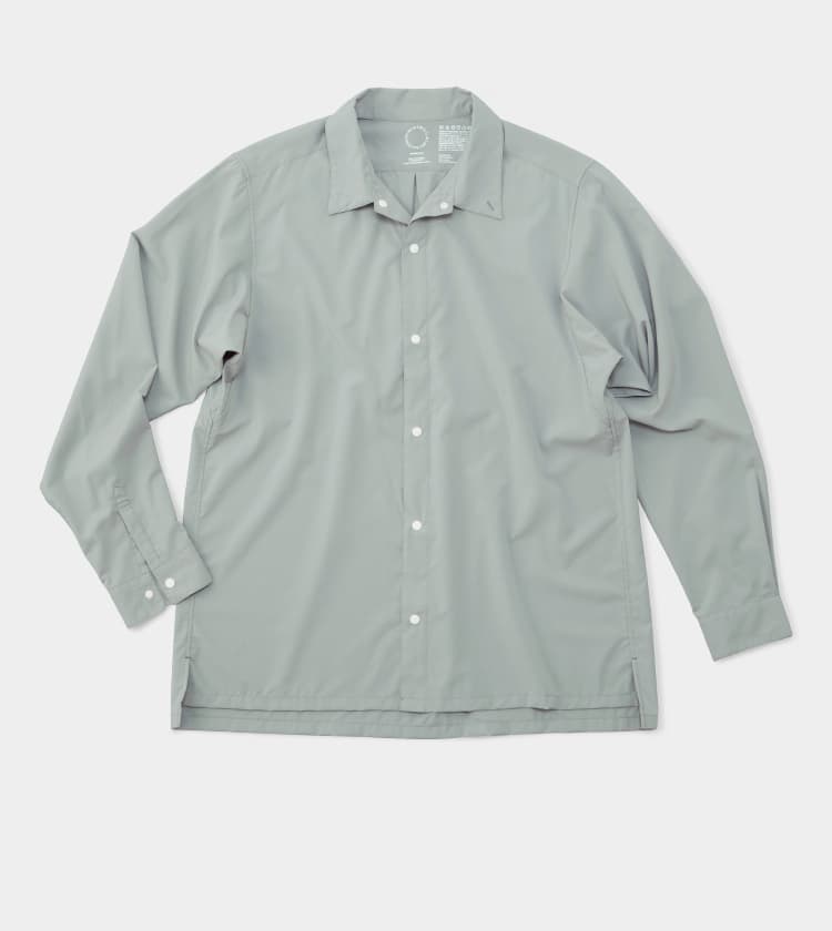 UL Shirts Storm Grey 味わい深 山と道 XS