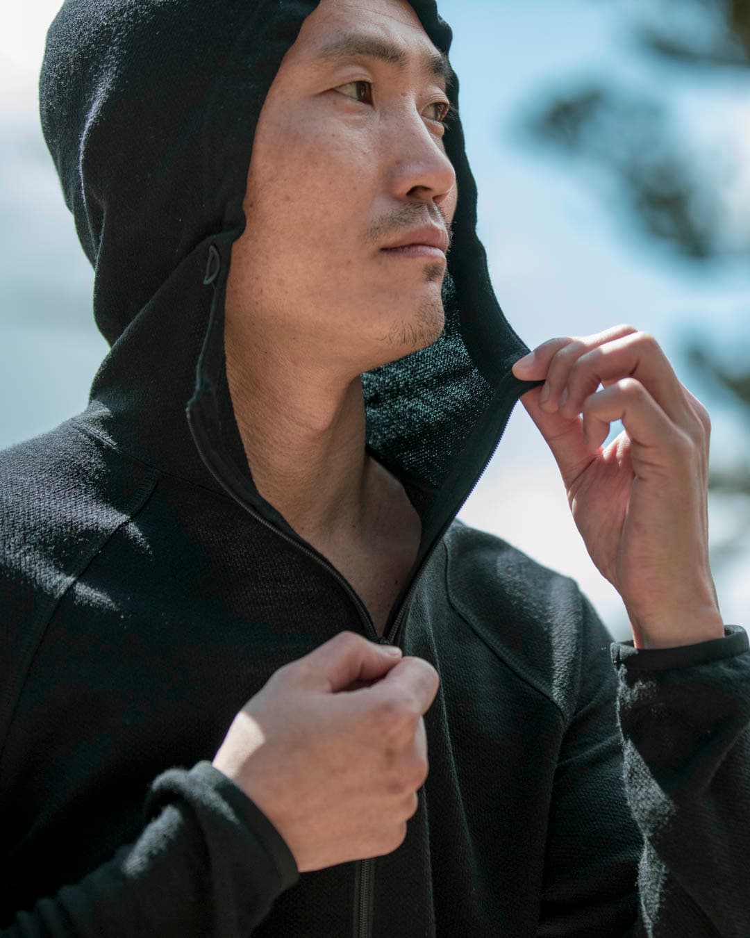 DF Mesh Merino Hoody | 山と道 U.L. HIKE & BACKPACKING