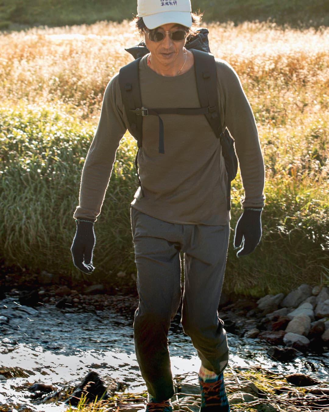 DF Mesh Merino Long Sleeve | 山と道 U.L. HIKE & BACKPACKING