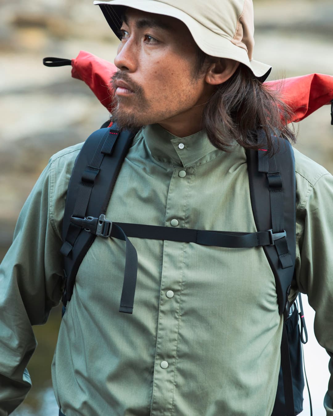 Bamboo Shirt C | 山と道 U.L. HIKE & BACKPACKING 