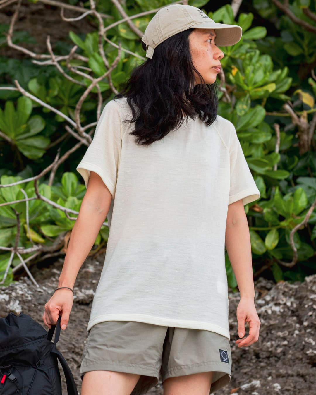 DF Mesh Merino Crew Neck | 山と道 U.L. HIKE & BACKPACKING