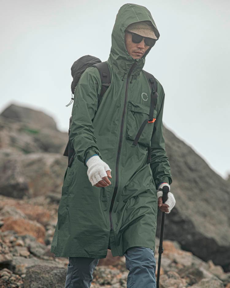 UL All-weather Coat 2021 | 山と道 U.L. HIKE & BACKPACKING