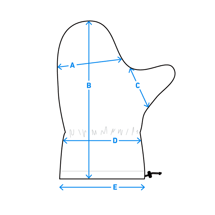 UL Mittens | 山と道 U.L. HIKE & BACKPACKING