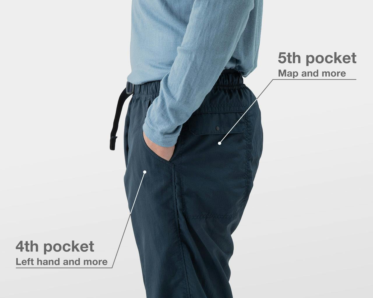 5-Pocket Pants  Yamatomichi U.L. HIKE & BACKPACKING