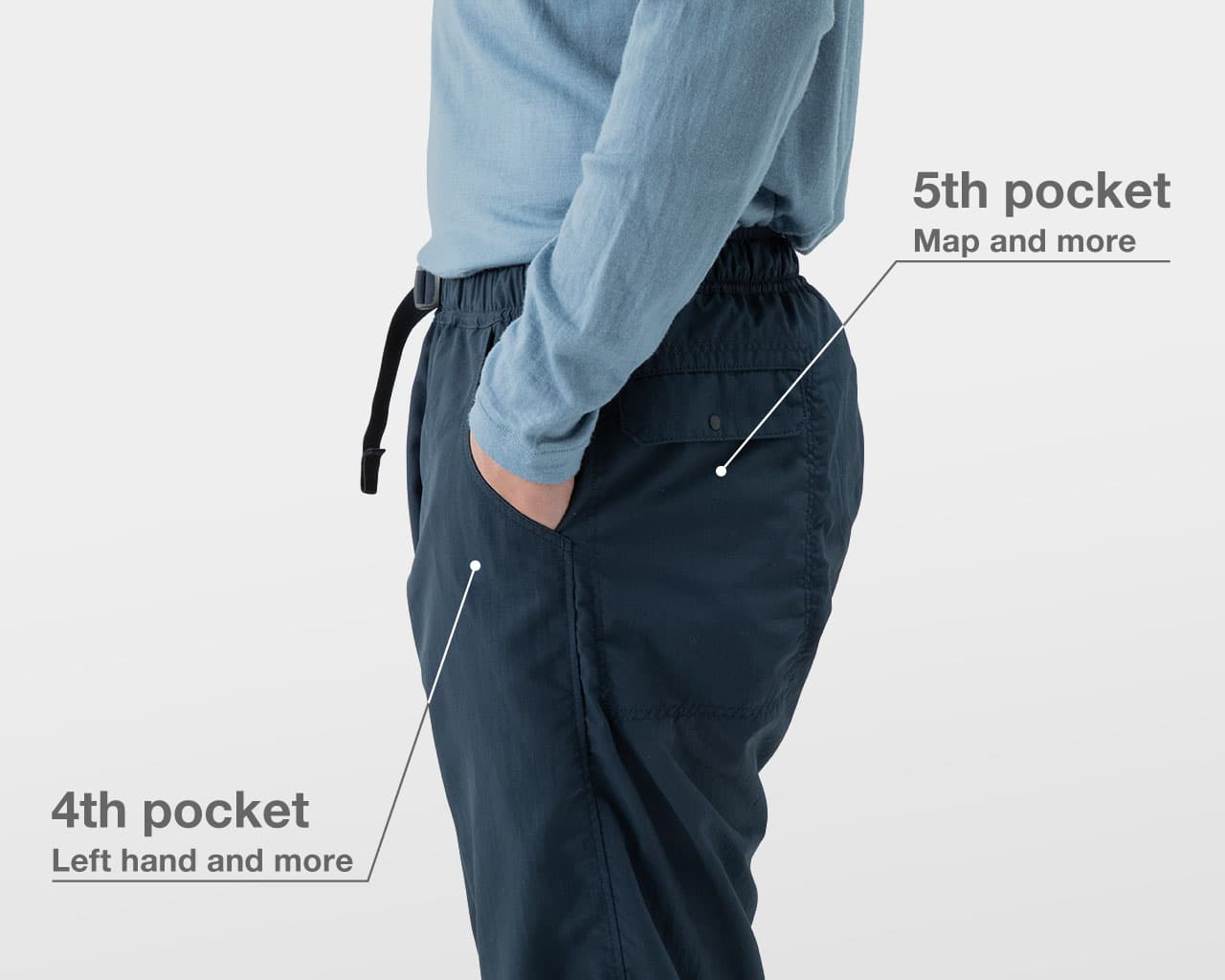 5-Pocket Pants  Yamatomichi U.L. HIKE & BACKPACKING