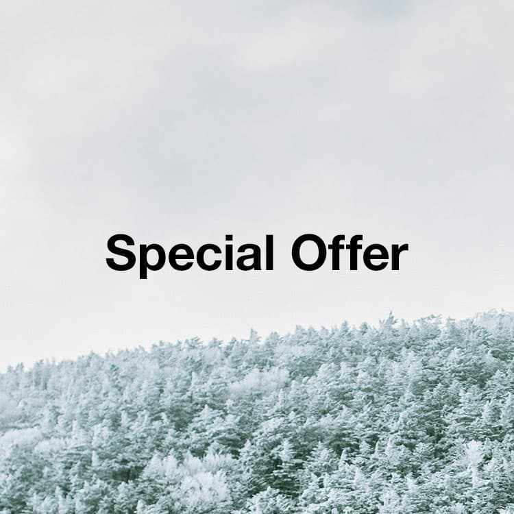 SPECIAL OFFER<br>仕様変更した過去の製品を特別価格で<br>9月4日（月） 18:00から販売