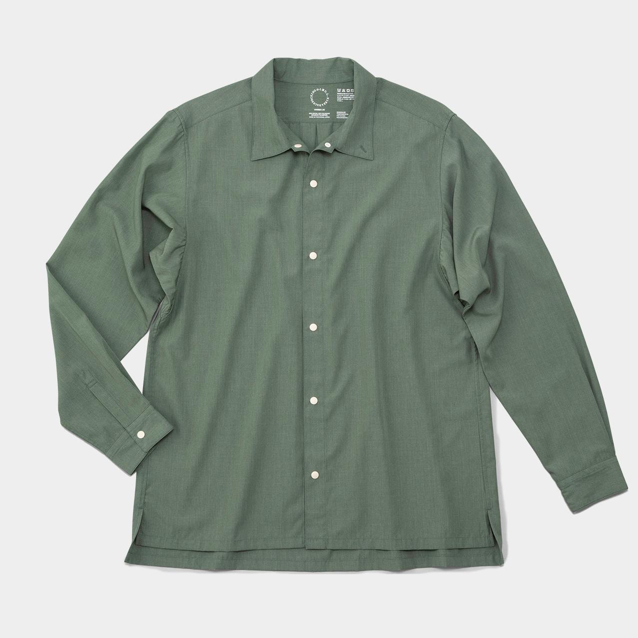 Bamboo Shirt<br>4/17(月)18:00<br>オンラインショップに再入荷<br>シンプルでタフなトレイルシャツ
