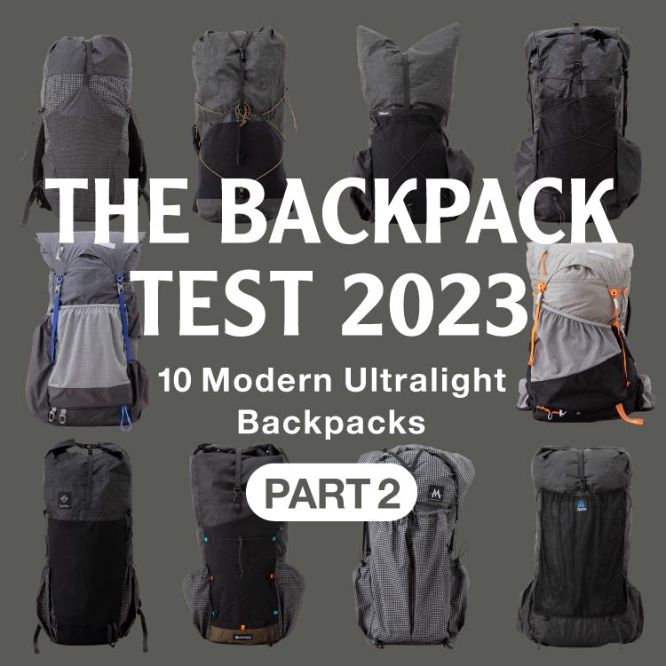 THE BACKPACK TEST 2023<br>10 Modern Ultralight backpacks – Part 2