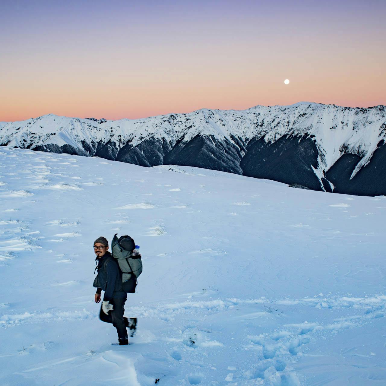 Winter Hike in New Zealand #1/2