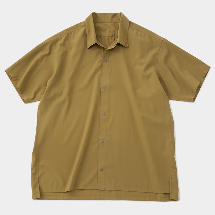 Bamboo Short Sleeve Shirt (MEN)<br><strike>ON SALE FROM APR. 22, 18:00 (JST).</strike>SOLD OUT